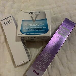 Skincare Bundle-  grown alchemist age repair mask, k beauty dark spot and VICHY